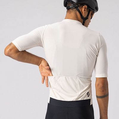 Превью  Велоджерси с коротким рукавом SCOTT Pro Cotton White